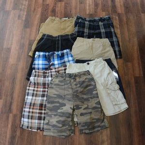 Lot of Boys SZ 7 Shorts Chaps, Sonoma, Aero, Etc.
